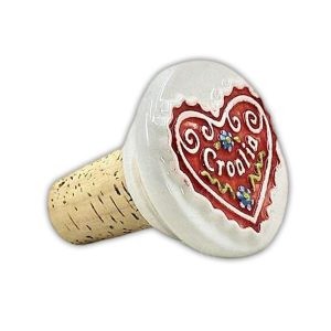 ČEPOVI ZA BOCE PLUTO + KERAMIKA - LICITARSKO SRCE