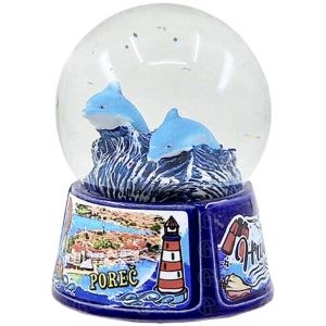 KUGLA 6,5CM - DELFINI