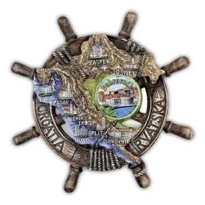 VELIKO VISEĆE KORMILO - RELJEF HR + SLIKA GRAD