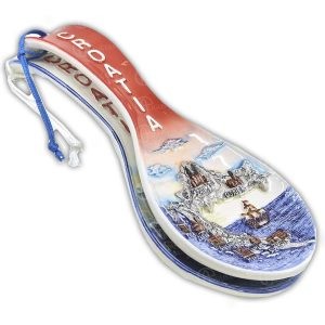 VELIKA RELJEFNA ŽLICA HR - MIX BOJA