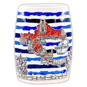 VAZA PLOSNATA MORNARSKA