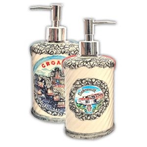 POSUDA ZA SAPUN - RELJEF KARTA HR - SLIKA GRAD