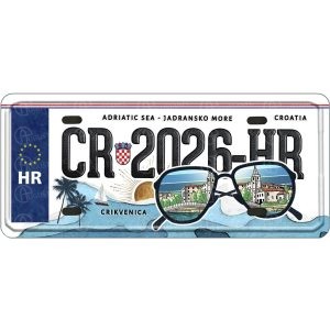 METALNE TABLICE - GRAD - VELIKE - T13