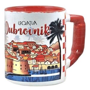 ŠALICA SA SLIKOM - CRVENA - K1