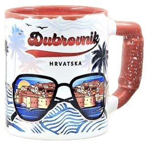 ŠALICA SA SLIKOM - CRVENA - K4