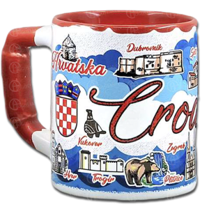 ŠALICA SA SLIKOM – CRVENA – K10