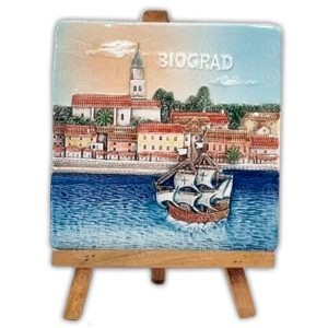 PLAKETA ŠTAFELAJ - BIOGRAD