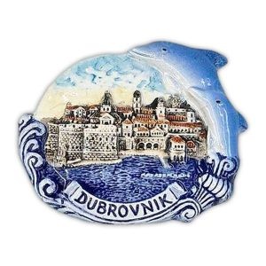 MAGNET DVA DELFINA - DUBROVNIK
