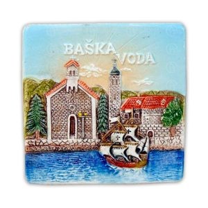 MAGNET KOCKA - BAŠKA VODA