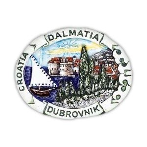 MAGNET OVAL - DUBROVNIK