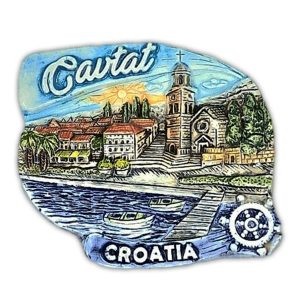 MAGNET RELJEF - CAVTAT KORMILO