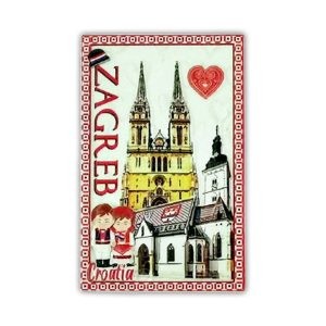 MAGNET PRAVOKUTNIK - NOŠNJA - ZAGREB