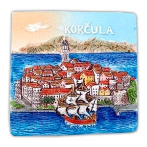 MAGNET KOCKA - KORČULA