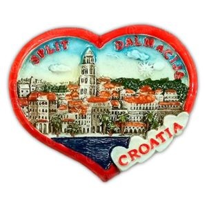 MAGNET ČETIRI SRCA - SPLIT