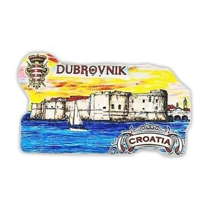 MAGNET POLURELJEF - ZIDINE DUBROVNIK