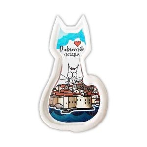 GELIRANI KERAMIČKI MAGNET - JEDNA MAČKA