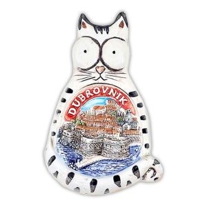 RELJEFNI MAGNET JEDNA MAČKA - DUBROVNIK