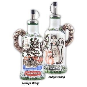 RELJEFNA BOCA ZA ULJE - MAČKE - DUBROVNIK
