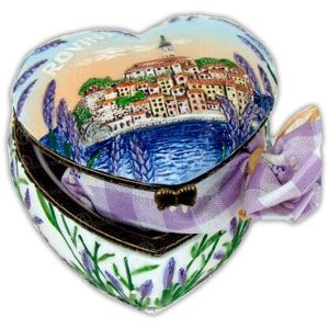 KUTIJA SRCE LAVANDA SA LAVANDOM - ROVINJ