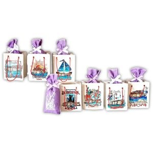 KERAMIČKA VREĆICA S VREĆICOM LAVANDE - MIX MOTIVA - DUBROVNIK