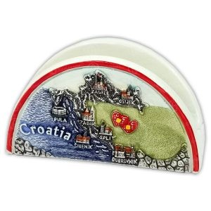 STALAK ZA SALVETE - RELJEF HR + SLIKA GRAD