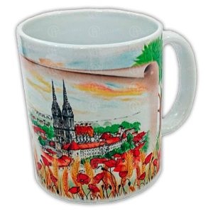 KERAMIČKA ŠALICA - veličina: 80x100 mm - ZAGREB