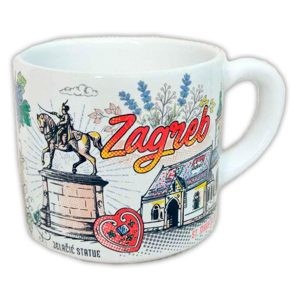 ŠALICA "STARBUCKS" - veličina: 85x80 mm - ZAGREB