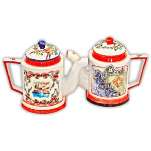 KERAMIČKI ČAJNIK RUŽE HR - SLIKA GRAD