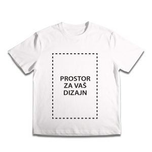 UNISEX MAJICE BIJELE - SUBLIMACIJSKE