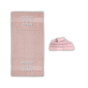 RUČNIK U BOJI – ROZI – 50X100 CM