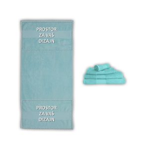 RUČNIK U BOJI – TIRKIZNI – 50X100 CM
