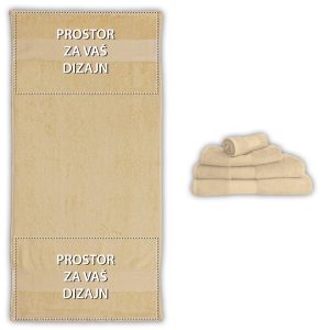 RUČNIK U BOJI - VANILIJA - 70X140 CM