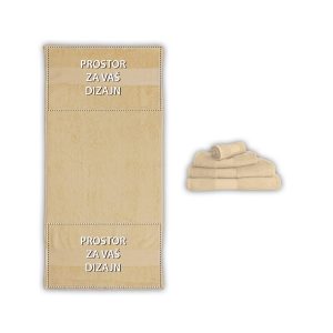 RUČNIK U BOJI – VANILIJA – 50X100 CM