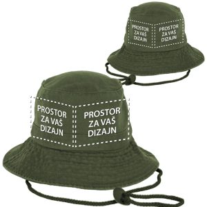 ŠEŠIR ZA ODRASLE - MASLINASTO ZELENI
